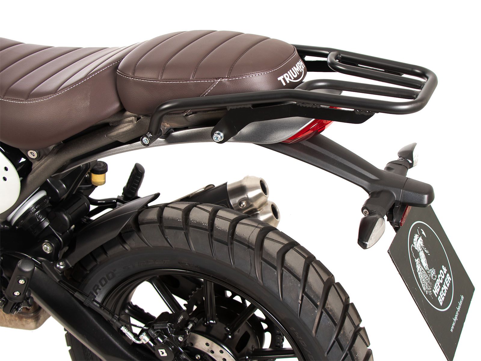 Portaequipajes tubular para Triumph Scrambler 400 X (24-) Hepco & Becker