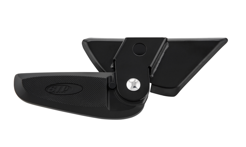 Estriberas derecha e izquierda para Vespa LX /LXV /S 50-150cc, negro/negro