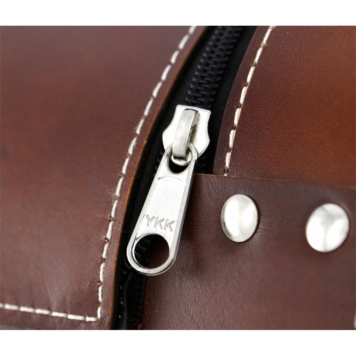 Funda de cuero "Classic" para Vespa - marrón