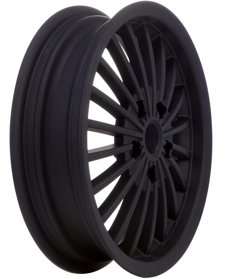 Llanta delantera/trasera para Vespa GTS/GTS Super/GTV/GT 60/GT/GT L 125-300cc, negro mate
