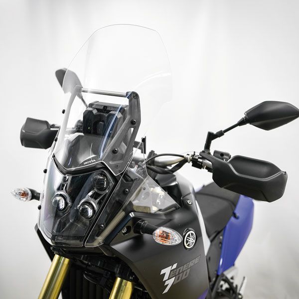 Parabrisas extra alto transparente para Yamaha Teneré 700 (19-24)