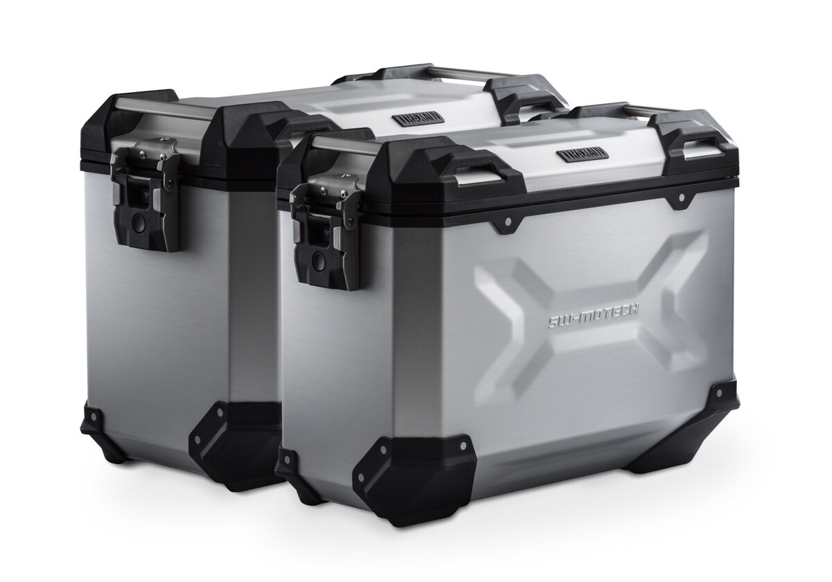 SW-Motech TRAX ADV sistema de maletas de aluminio plata Suzuki V-Strom 1050 /XT (19-21), WEF0