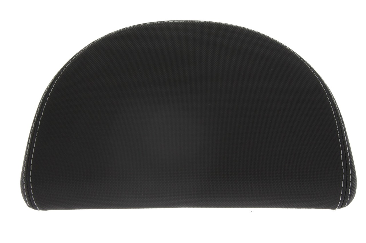Cojín de respaldo antracita costura negra para Topsase Aprilia SR GT 125 / 200