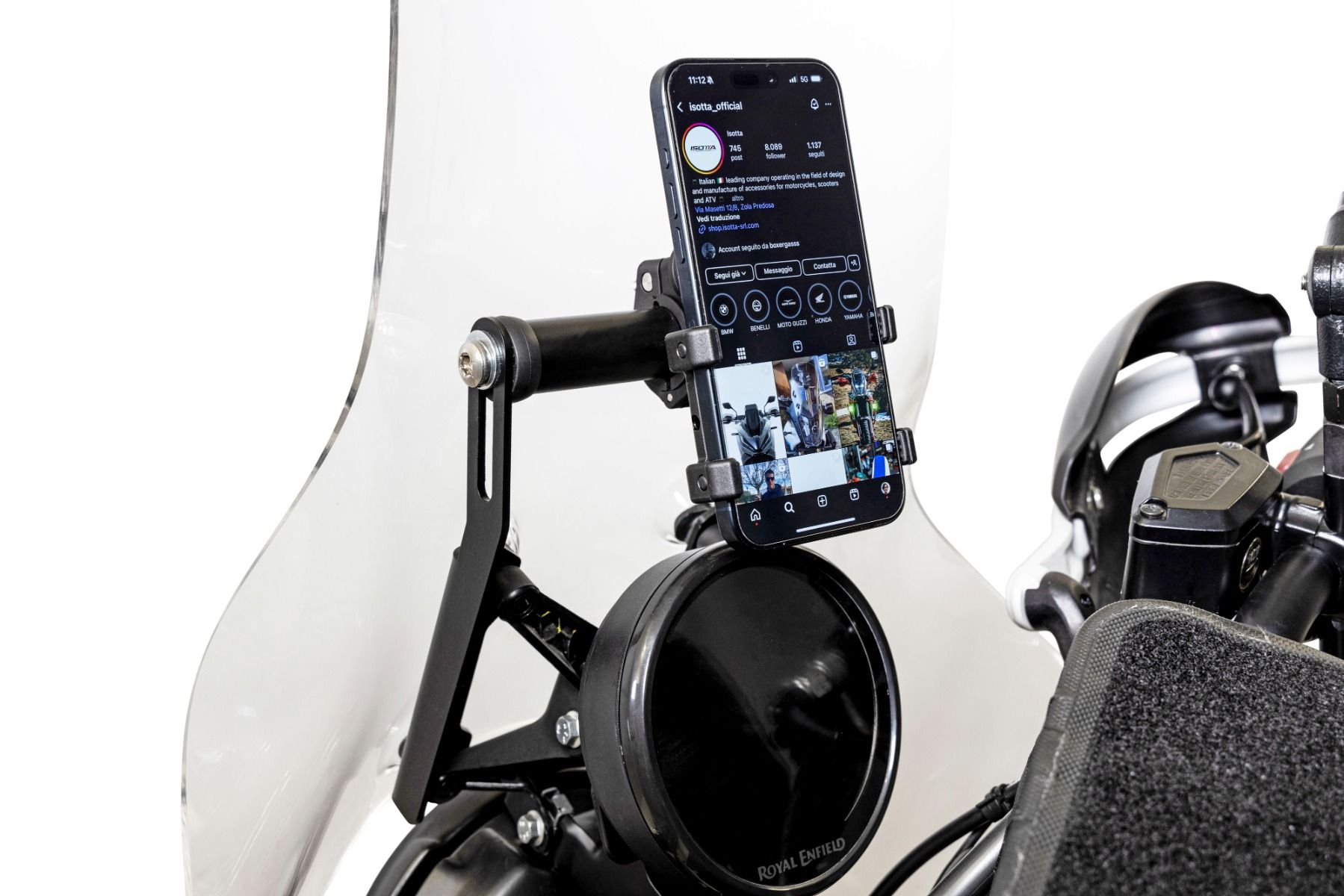 Soporte de navegación para Royal Enfield Himalayan 450