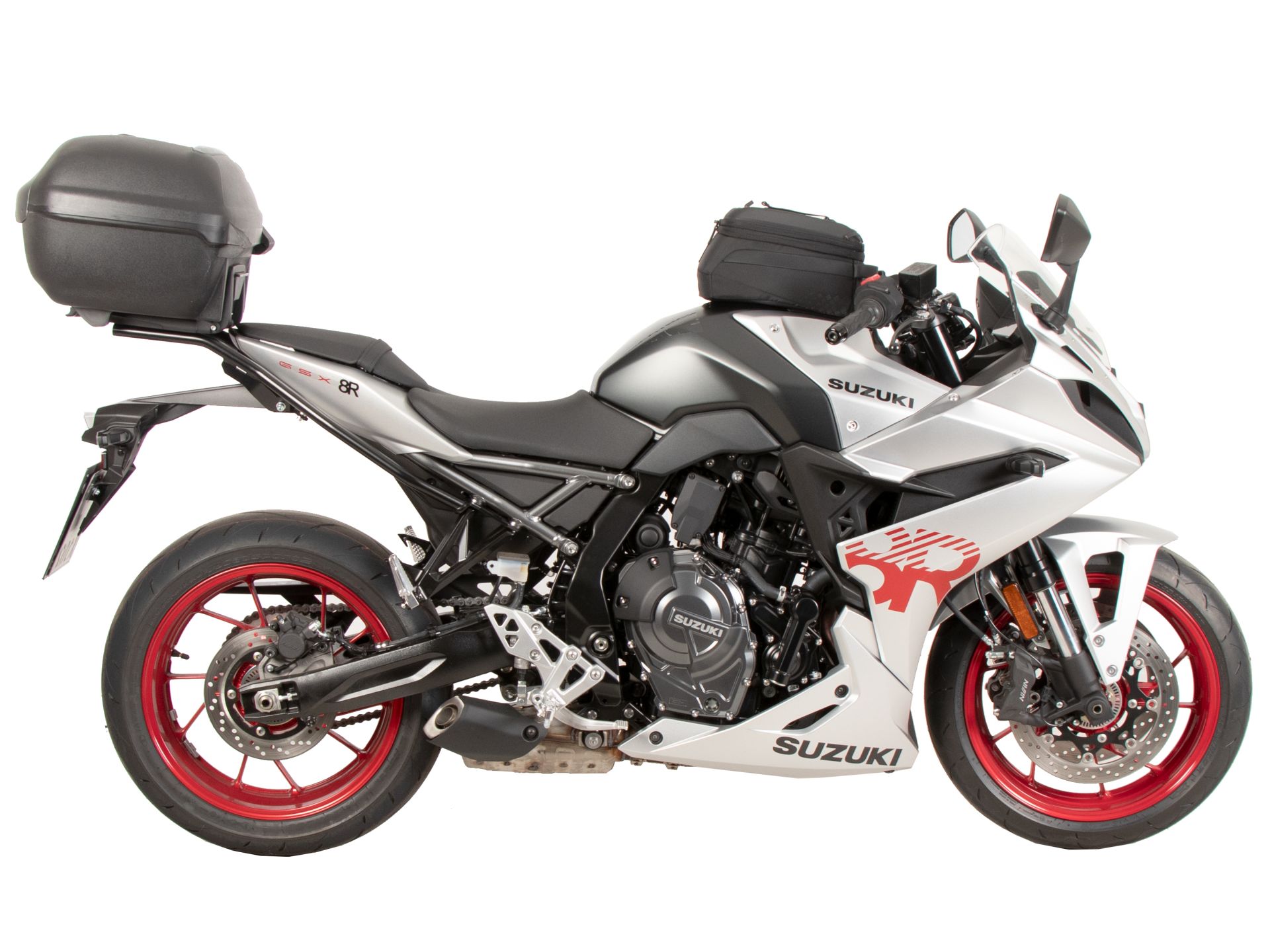 Portamaletas de aluminio para Suzuki GSX-8R (24- ) Hepco & Becker