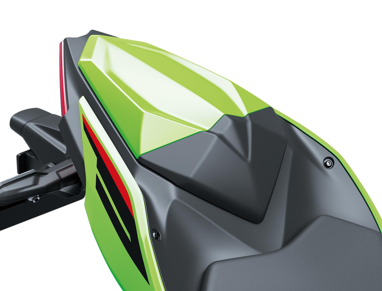Funda asiento pasajero Verde Lima (777) para Kawasaki Ninja 500 SE / Z 500 Original
