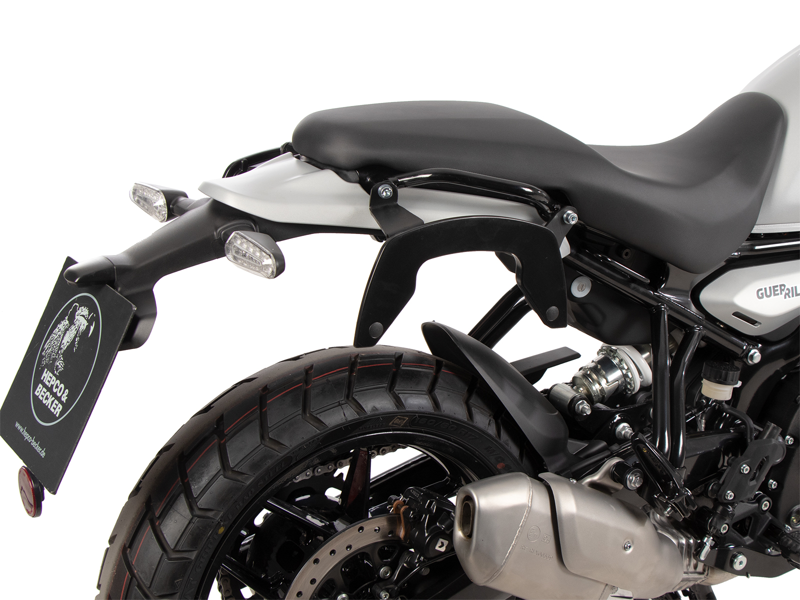 Soporte lateral C-Bow para Royal Enfield Guerrilla 450 (24-) Hepco & Becker