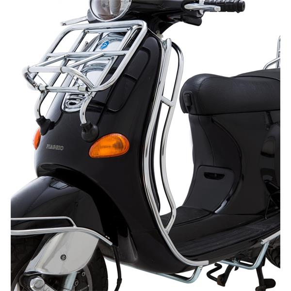 Protector de piernas delantero Crash bar para Vespa ET2/ET4 50-150cc Cuppini