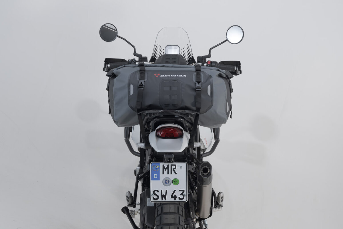 Bolsa trasera Drybag 350 para Aprilia Mana 850, negro / gris - SW Motech