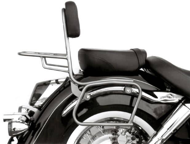 Sissybar con portaequipajes cromado para Honda VT 1100 C3 Shadow (98-00) Hepco & Becker