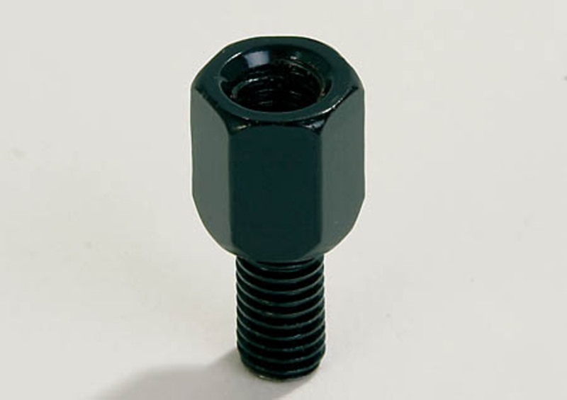 HIGHSIDER adaptador espejo inteligente Negro Agujero M8 derecho a tornillo M8 izquierdo