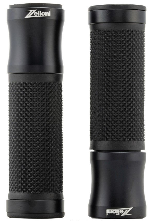Puños ZELIONI para Vespa GTS/GTS Super/GT/GT L 125-300cc, negro mate