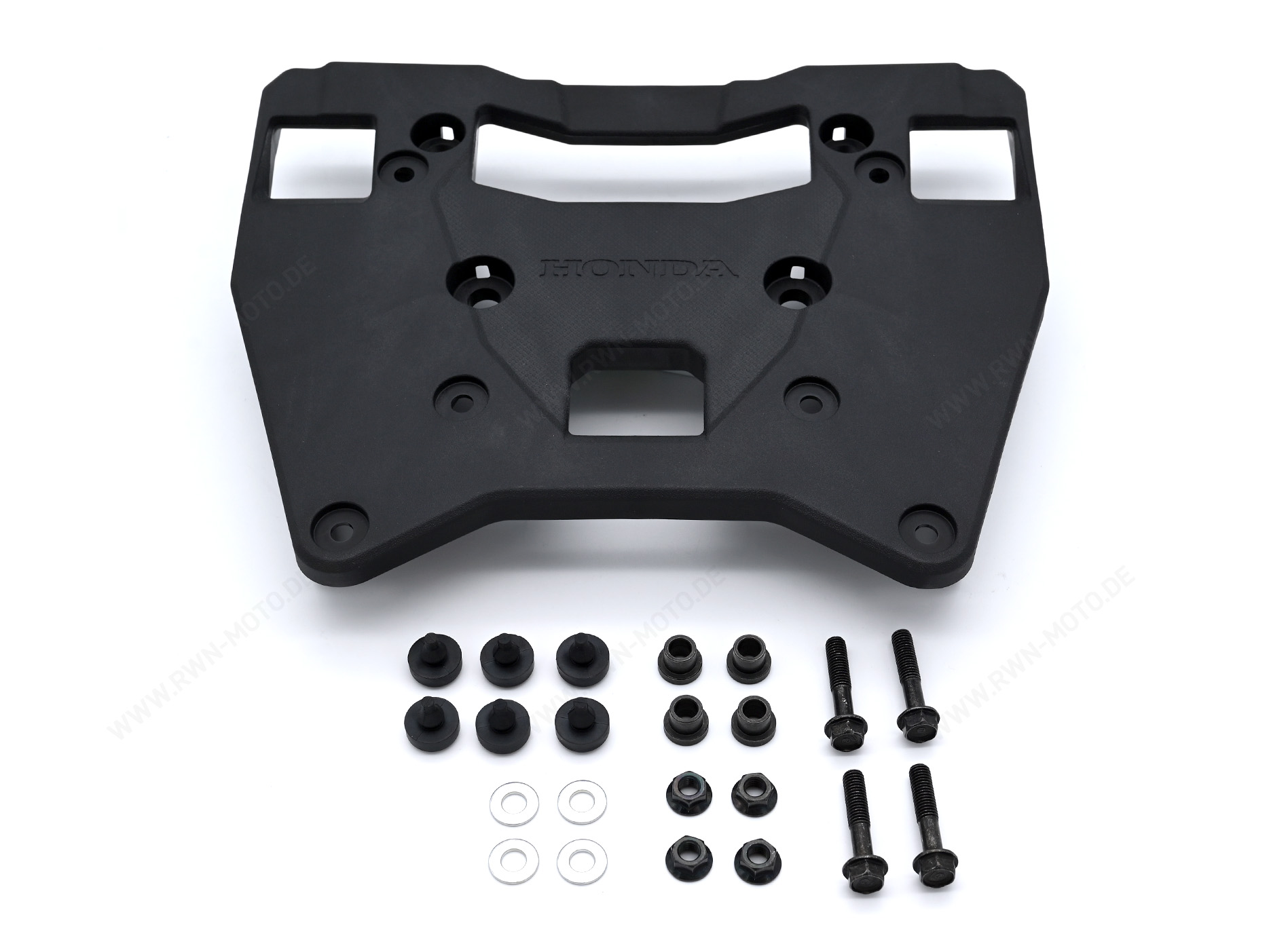 Placa de retención Top Case 58 L- plástico para Honda CRF1100L Africa Twin Adventure Sports original 2020-