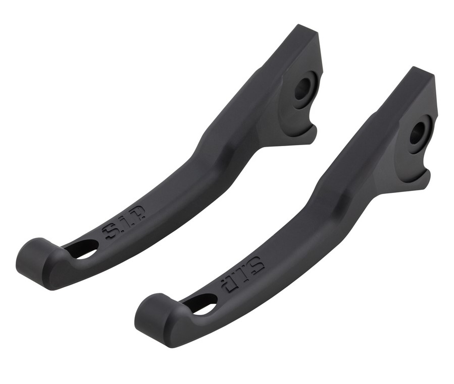 Juego de manetas de freno Sport Shorty para Vespa, derecha e izquierda, negro mate