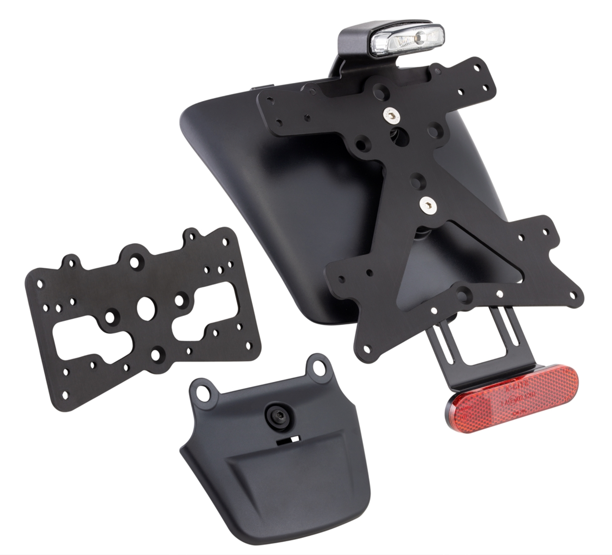 Portamatrículas trasero RIZOMA para Vespa GTS/GTS Super/GTV/GT 60/GT L 125-300cc 4T LC