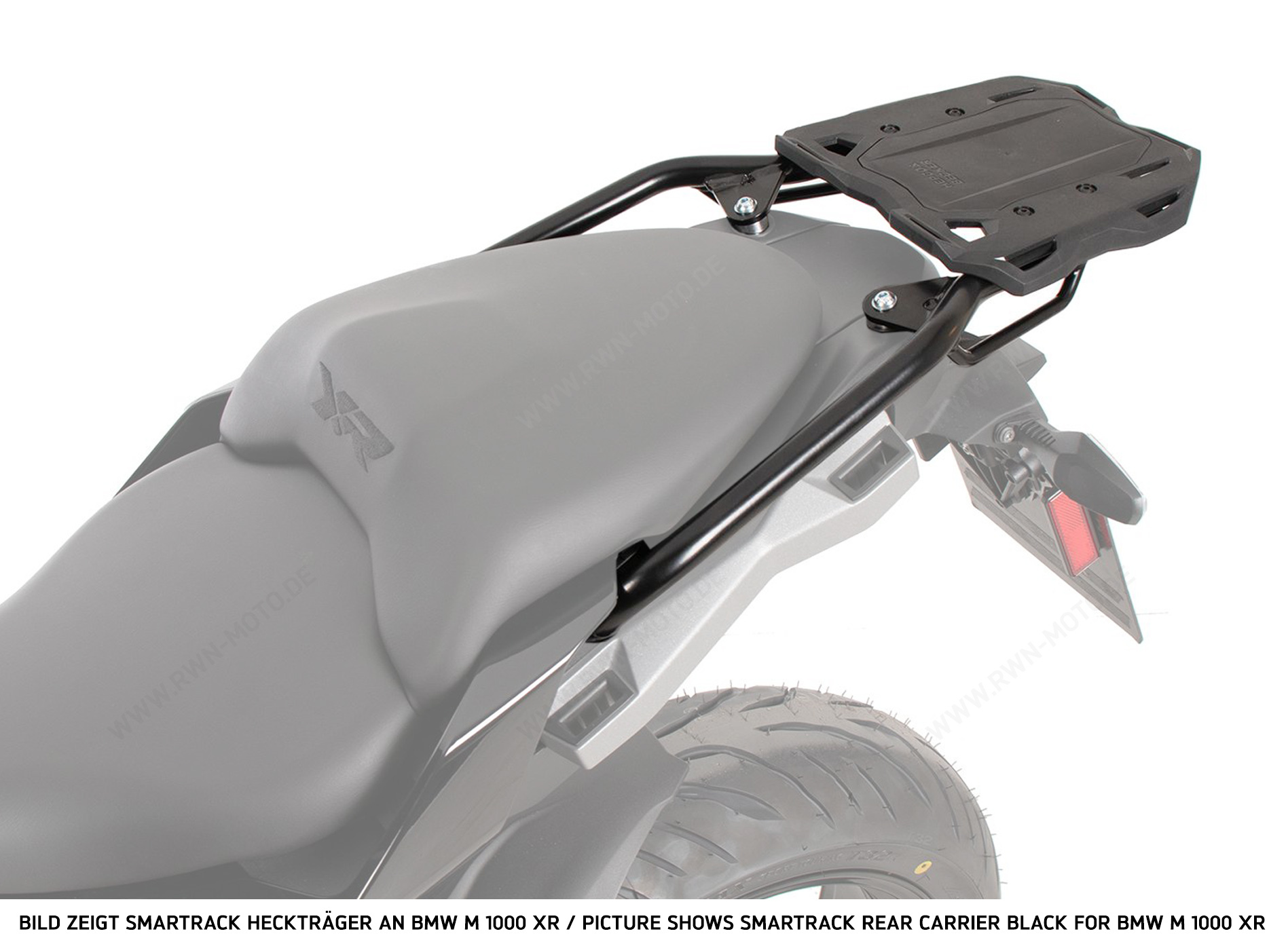 Soporte trasero Smartrack negro para BMW M 1000 XR (24-) Hepco & Becker