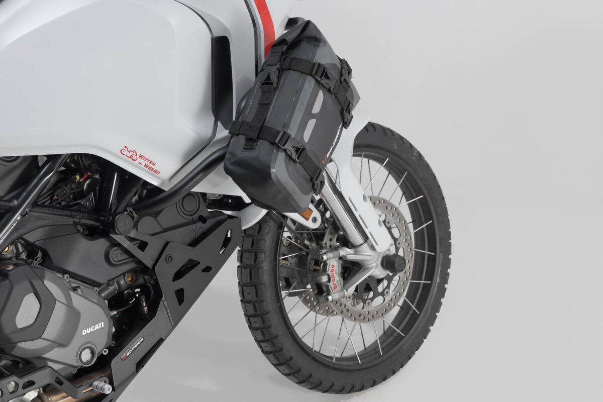 Bolsa trasera Drybag 80 para Aprilia NA 850 Mana, negro / gris - SW Motech