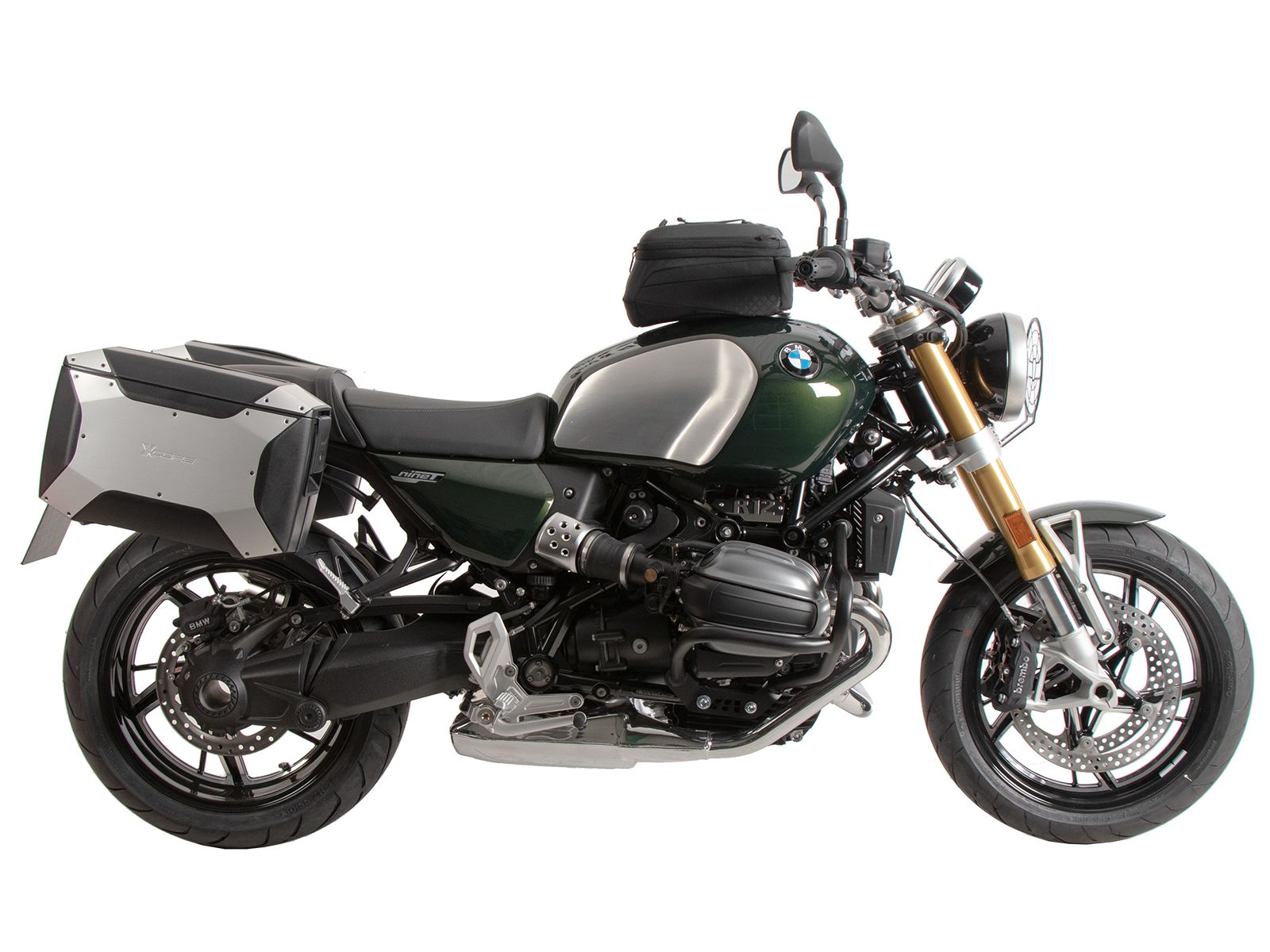 Soporte lateral C-Bow negro para BMW R 12 S (25-) Hepco & Becker