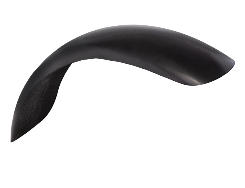 Guardabarros Garelli Race EVO II sin soporte, universal para Vespa PX 80-200ccm, PRFV, negro