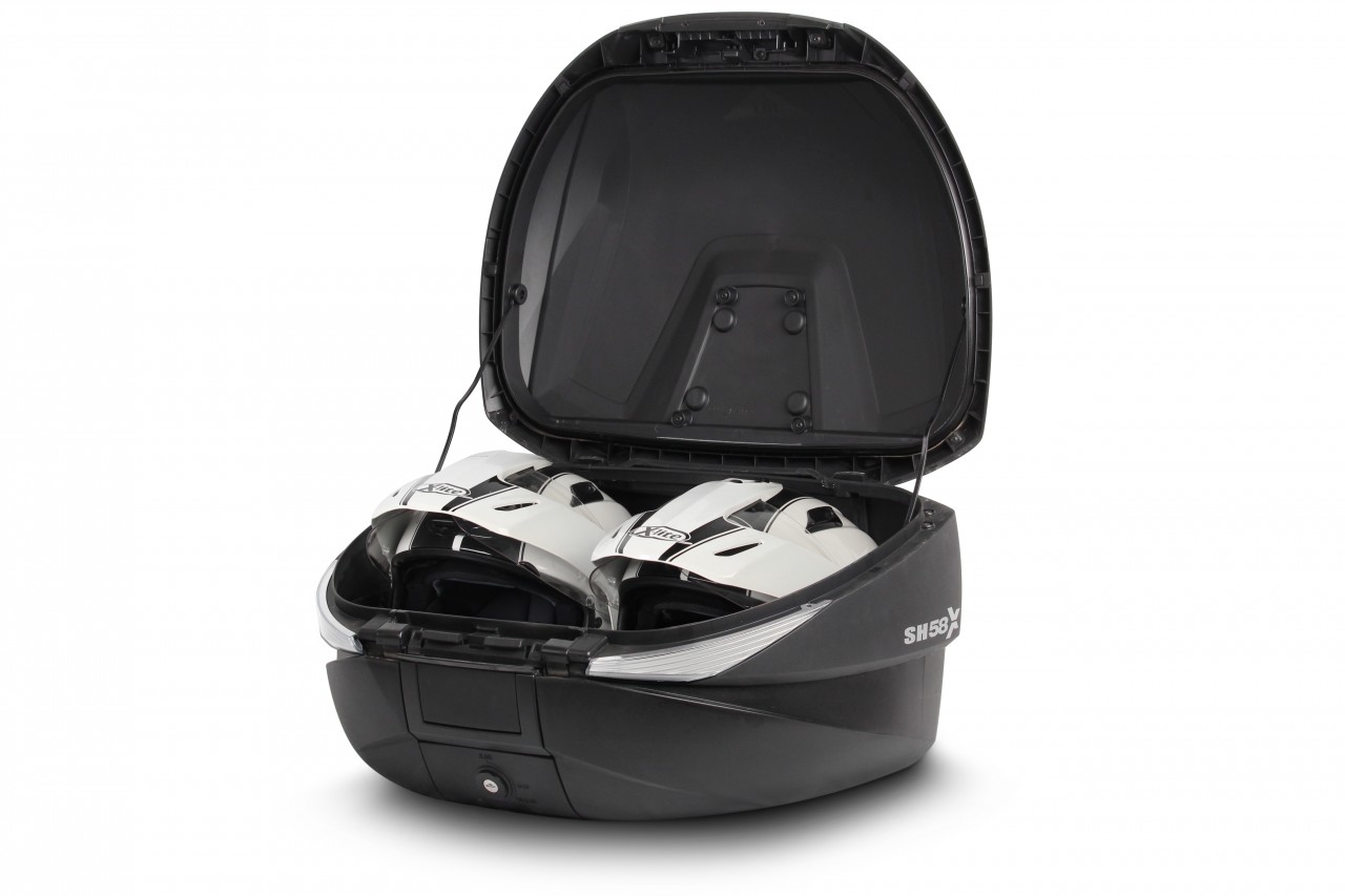 Baúl Shad SH58X, acabado en carbono / negro, 58 l