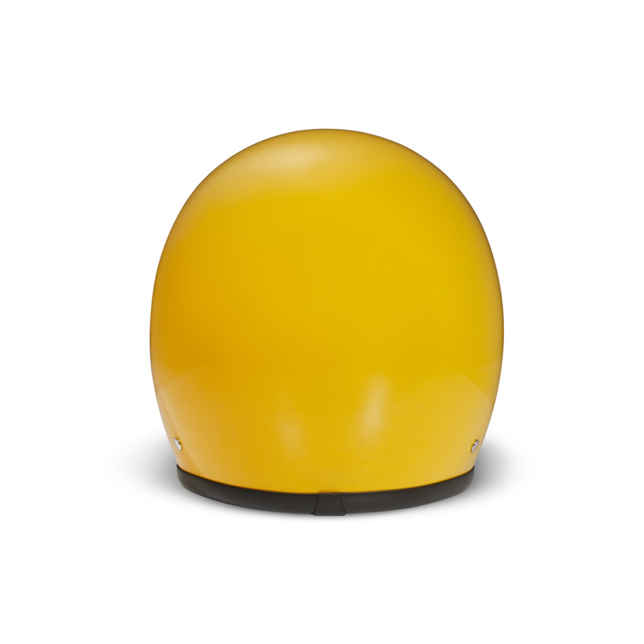Casco DMD Jet Retro, amarillo, brillante, amarillo, fibra de vidrio, ECE 22.06