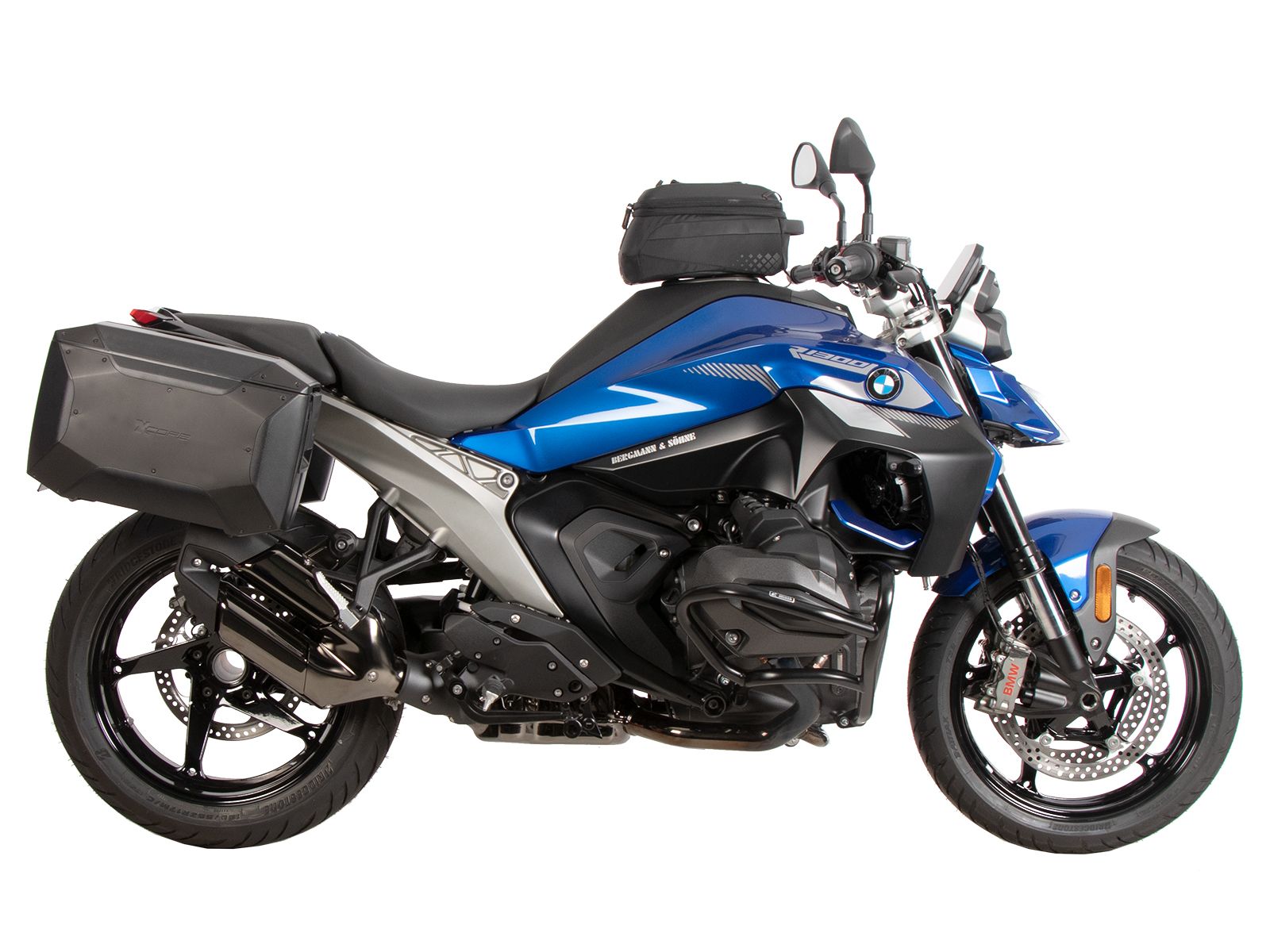 Soporte lateral C-Bow negro para BMW R 1300 R (25-) Hepco & Becker