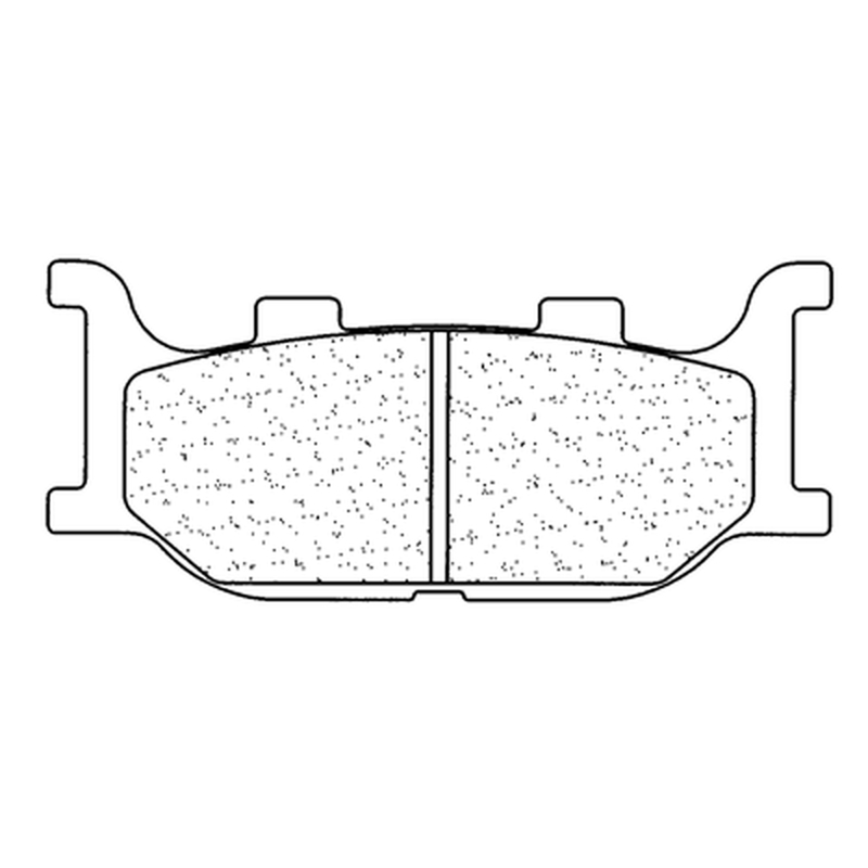 Pastillas de freno de metal sinterizado CL Brakes Street - 2546XBK5