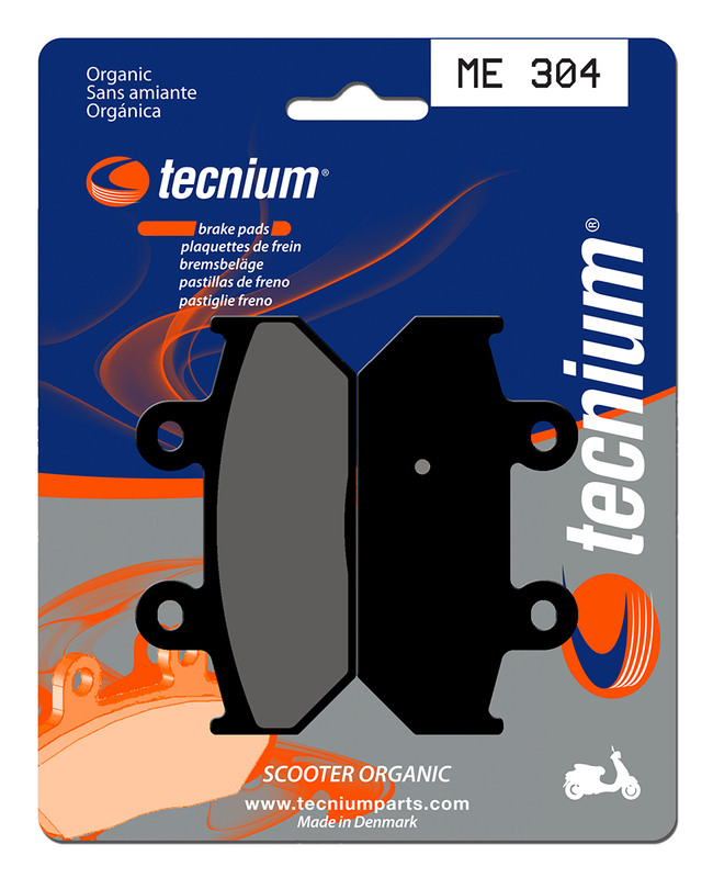 Pastillas de Freno Tecnium Scooter Orgánicas - ME304