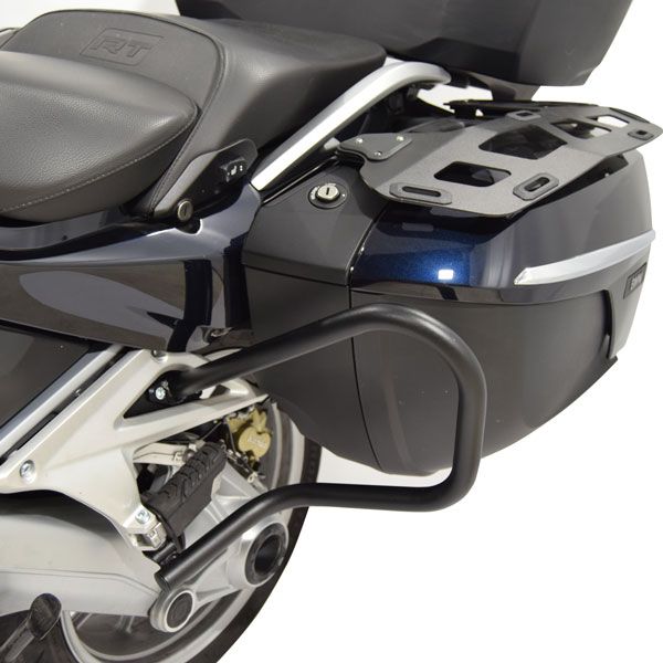 Barra de choque para maletas laterales para BMW R 1250 RT, negro