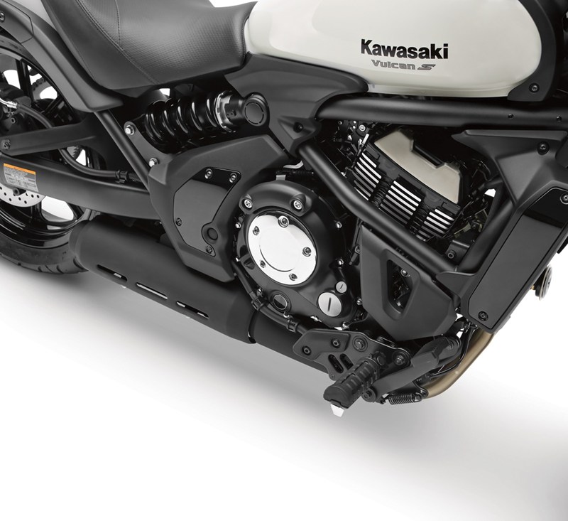 Cubierta de embrague cromada para Vulcan S (Bj.15-19) Original Kawasaki