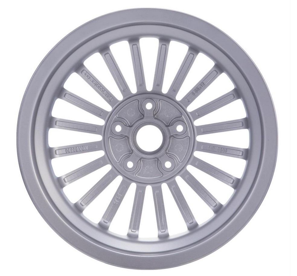 Llanta delantera/trasera para Vespa GTS/GTS Super/GTV/GT 60/GT/GT L 125-300ccm, plata