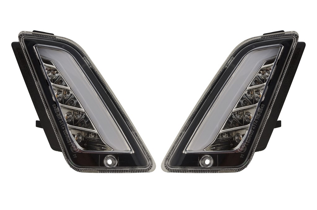 Kit de indicador delantero izquierdo/derecho para Vespa GTS/GTS Super/GTV 125-300cc ('14-), transparente