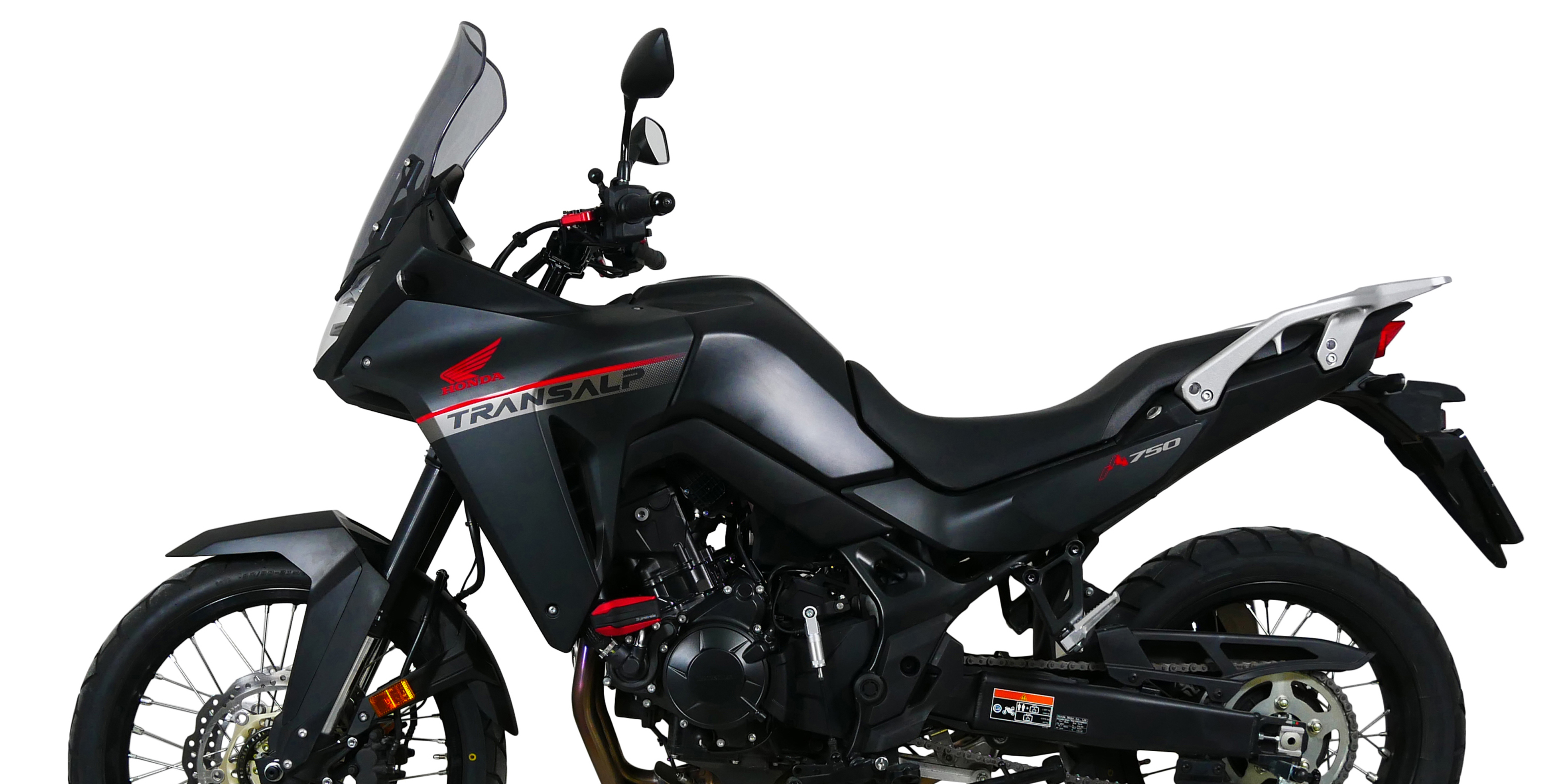 Parabrisas de turismo MRA "TM" gris humo para Honda XL 750 Transalp (23-24)