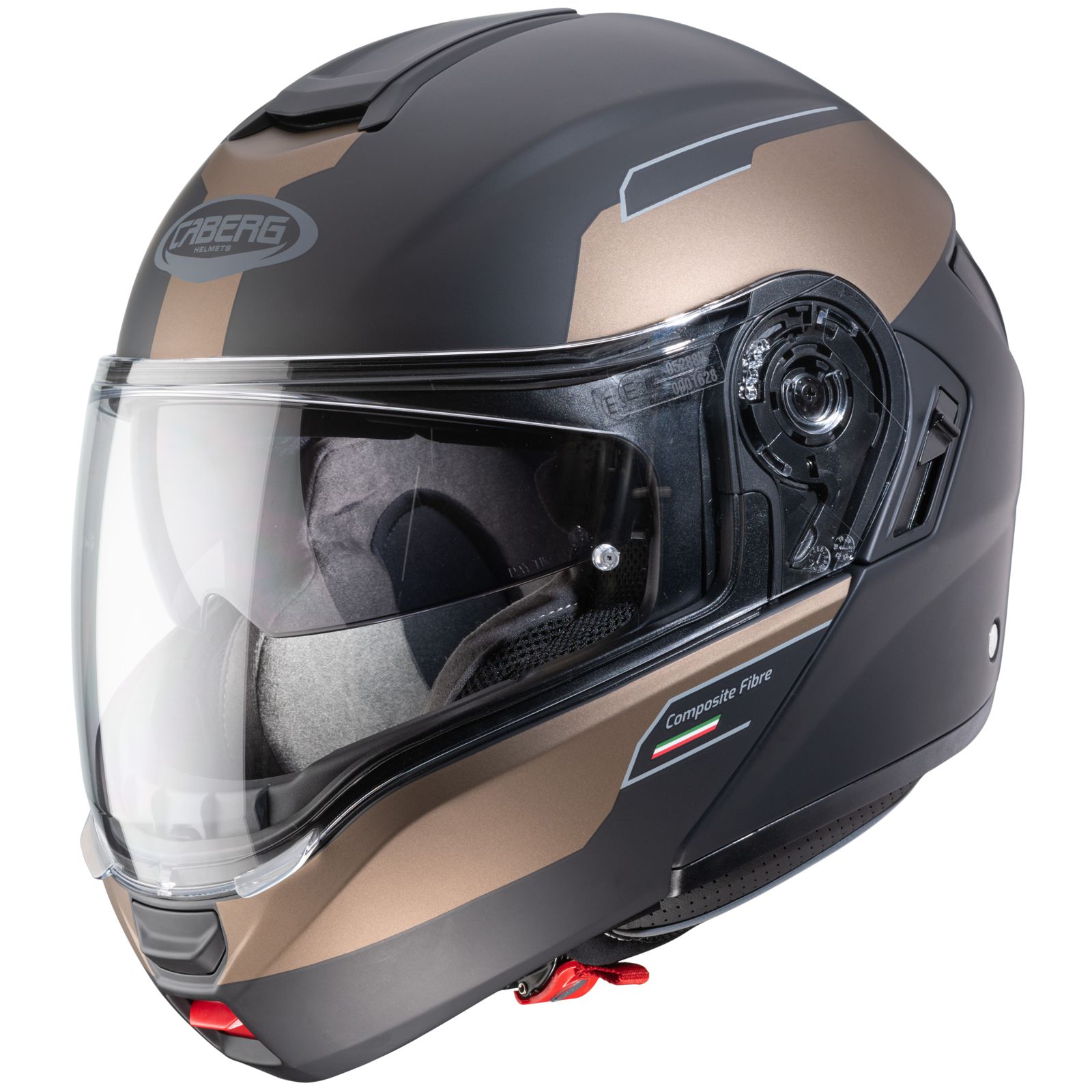Casco Caberg Levo Prospect, negro mate/bronce