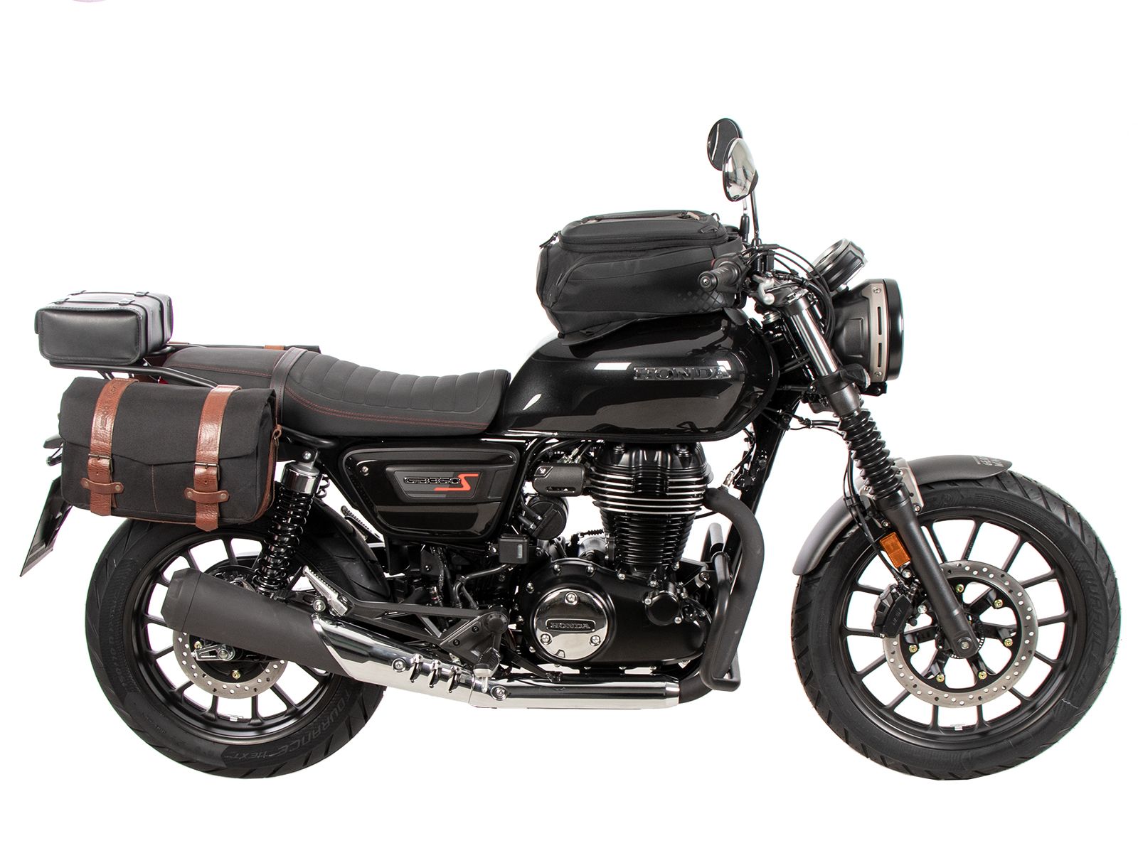 Portabolsas C-Bow negro para Honda GB 350 S (25-) Hepco & Becker