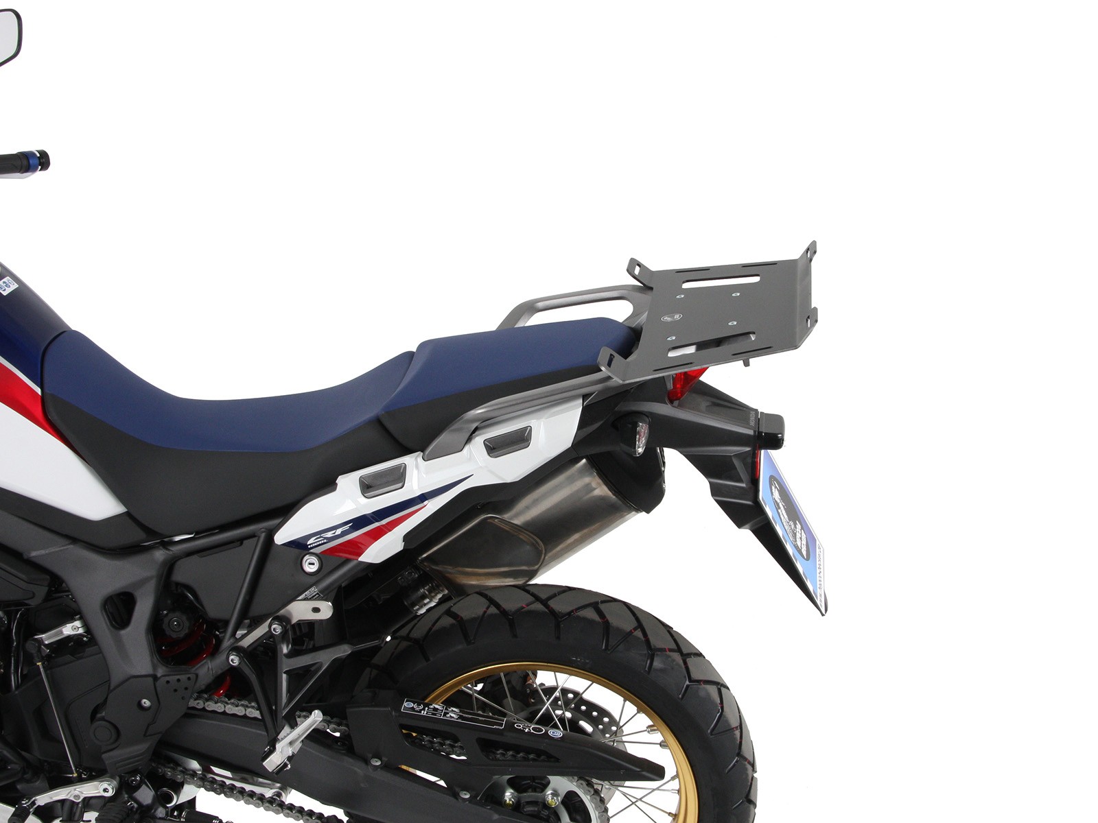 Extensión portaequipajes negro para Honda CRF 1000 Africa Twin (18-19) Hepco & Becker