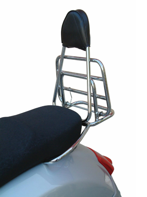 Respaldo CUPPINI para Vespa, cromado