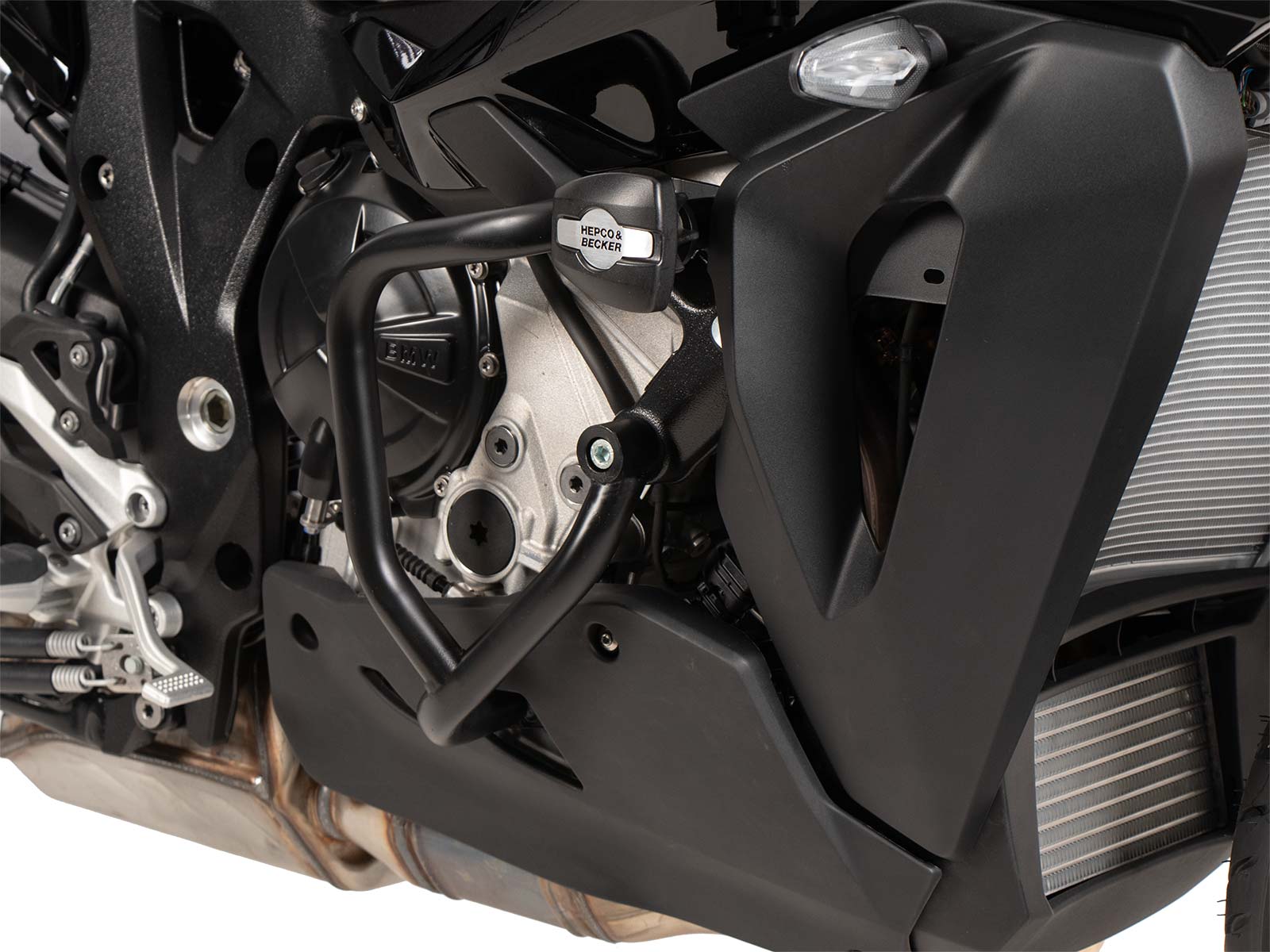 Protector de motor incl. almohadilla de protección para BMW S 1000 XR (24-) Hepco & Becker