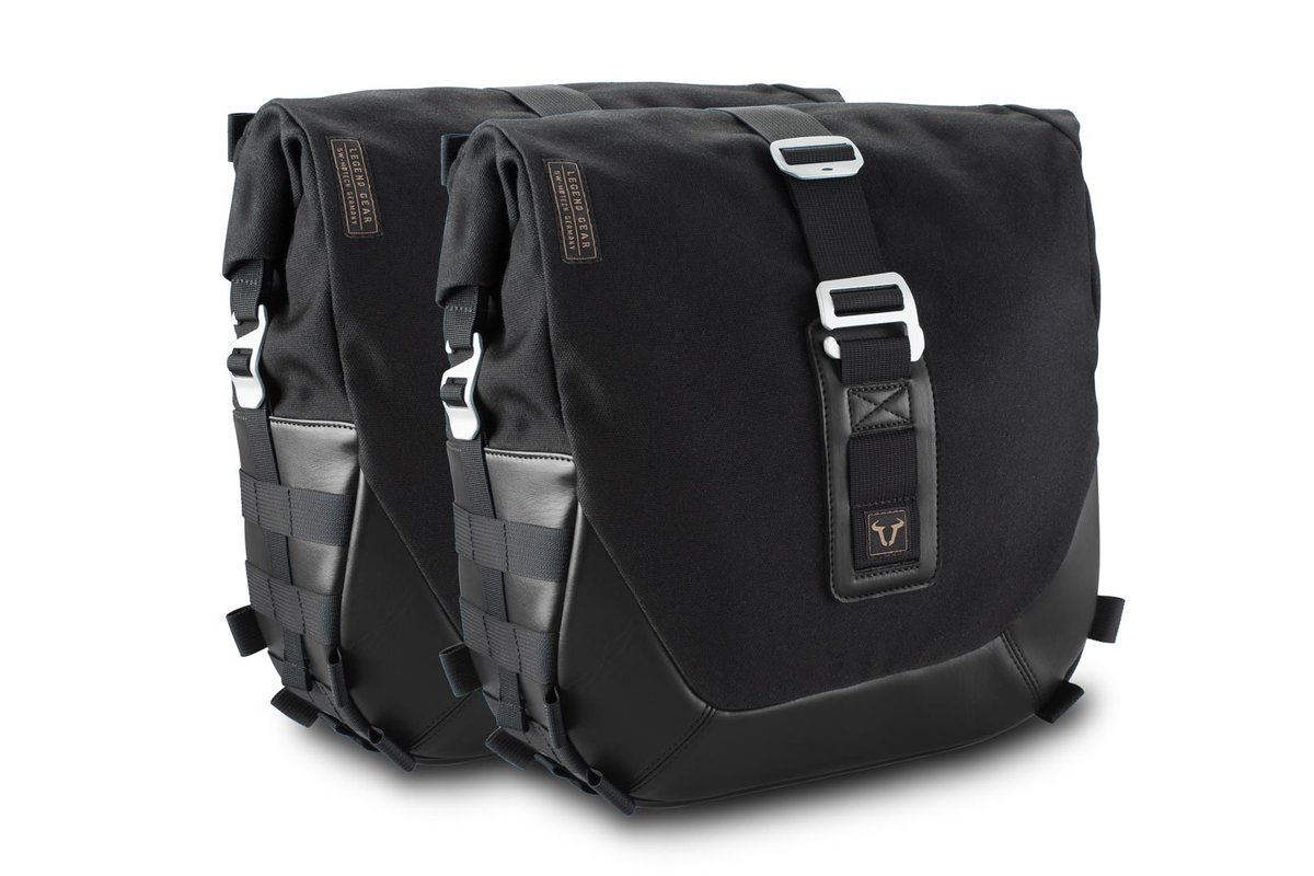 SW-Motech Legend Gear Side Bag System LC2 Black Edition para Honda CB 1100 EX/RS (Bj.16-) SW Motech