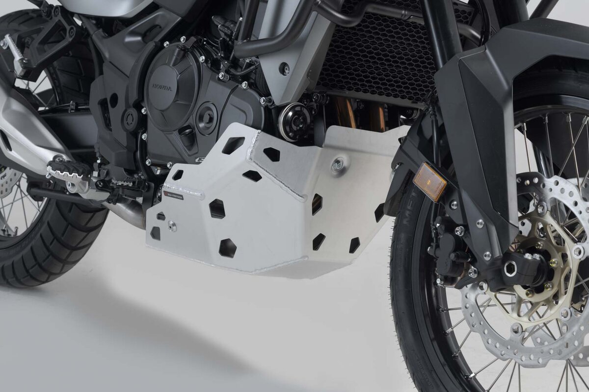 Protector de motor SW-Motech plateado para Honda XL 750 Transalp