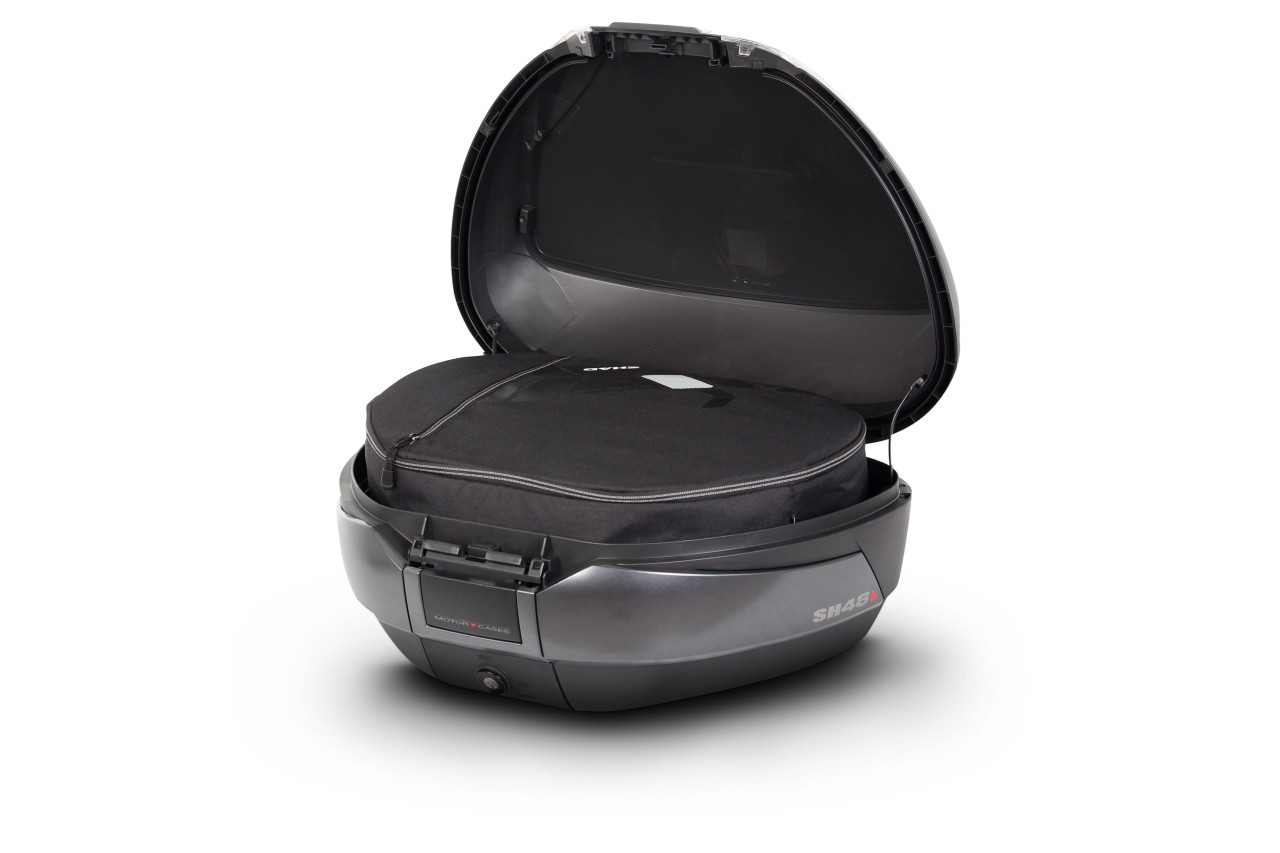 Baúl Shad SH48, negro / titanio, 48 l