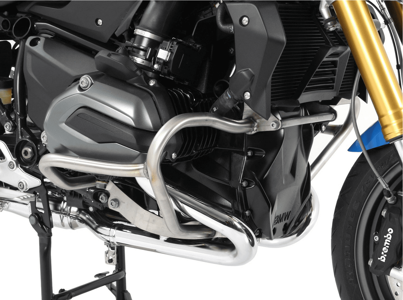 Protector motor plata para BMW R 1200 R LC (15-18) Hepco & Becker