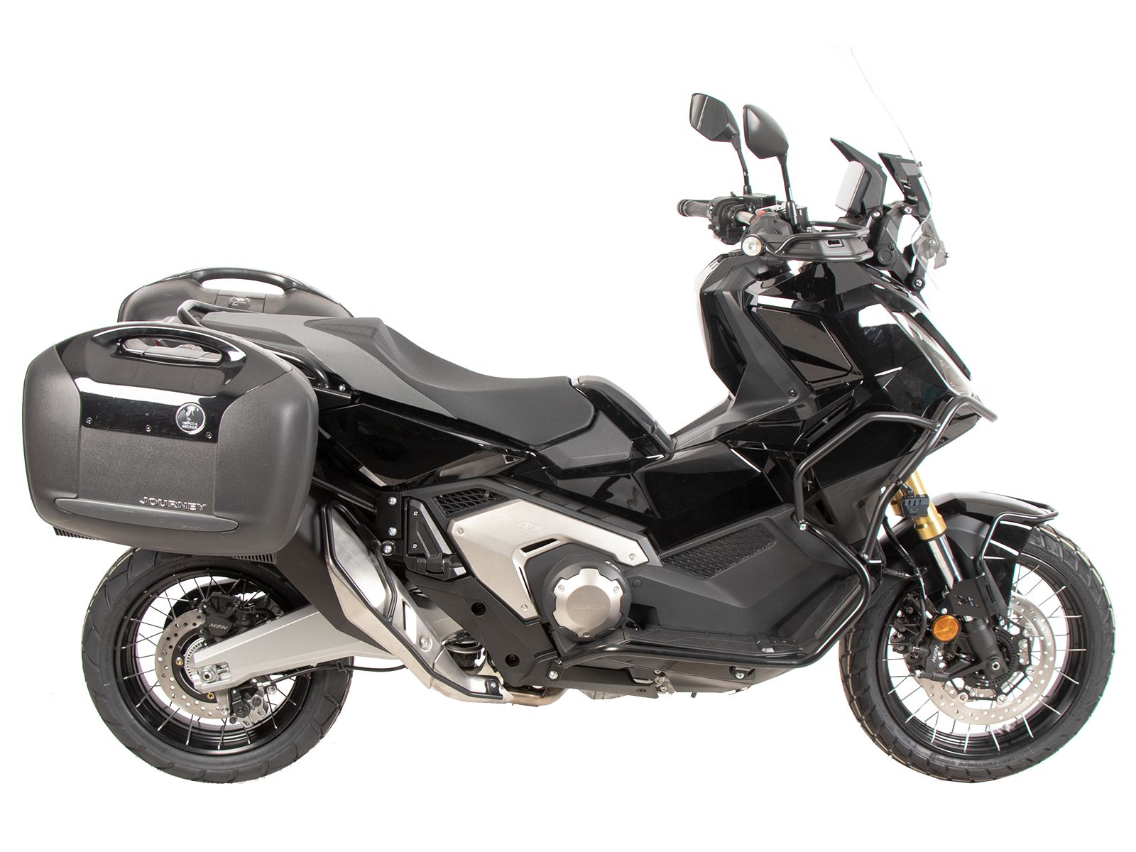 Portamaletas lateral fijo negro para Honda X-ADV (25- ) Hepco & Becker