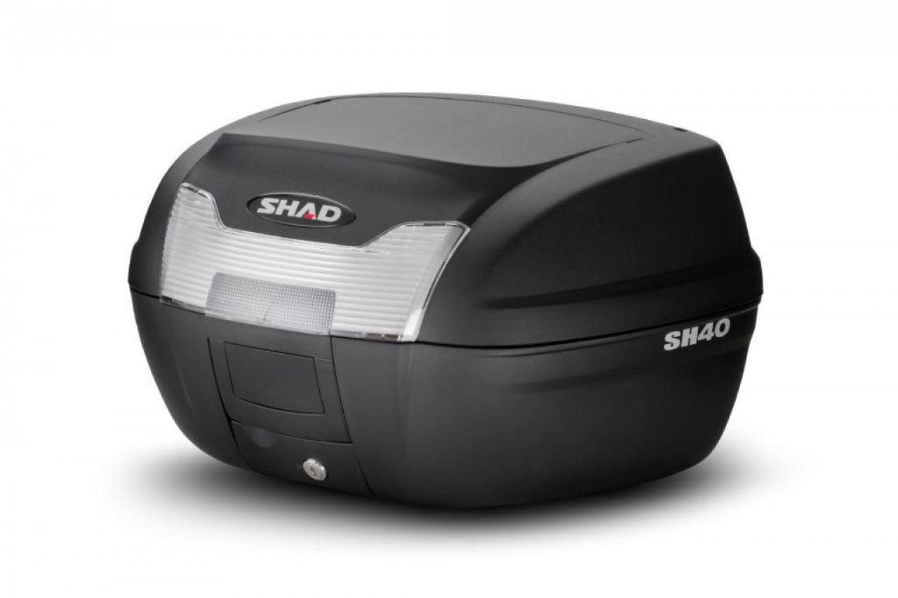 Maleta trasera Shad SH40, negra, 40 l