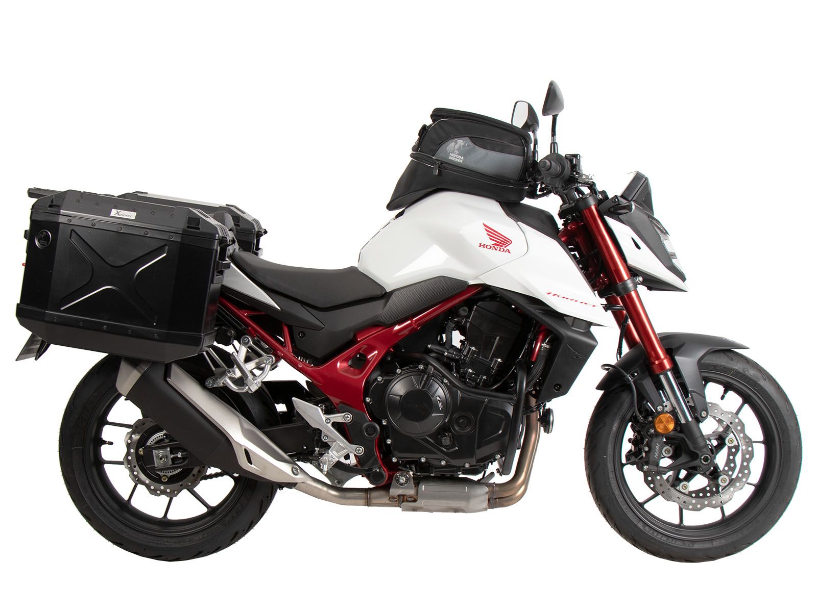Portamaletas lateral Lock-it negro para Honda CB 750 Hornet (23-) Hepco & Becker