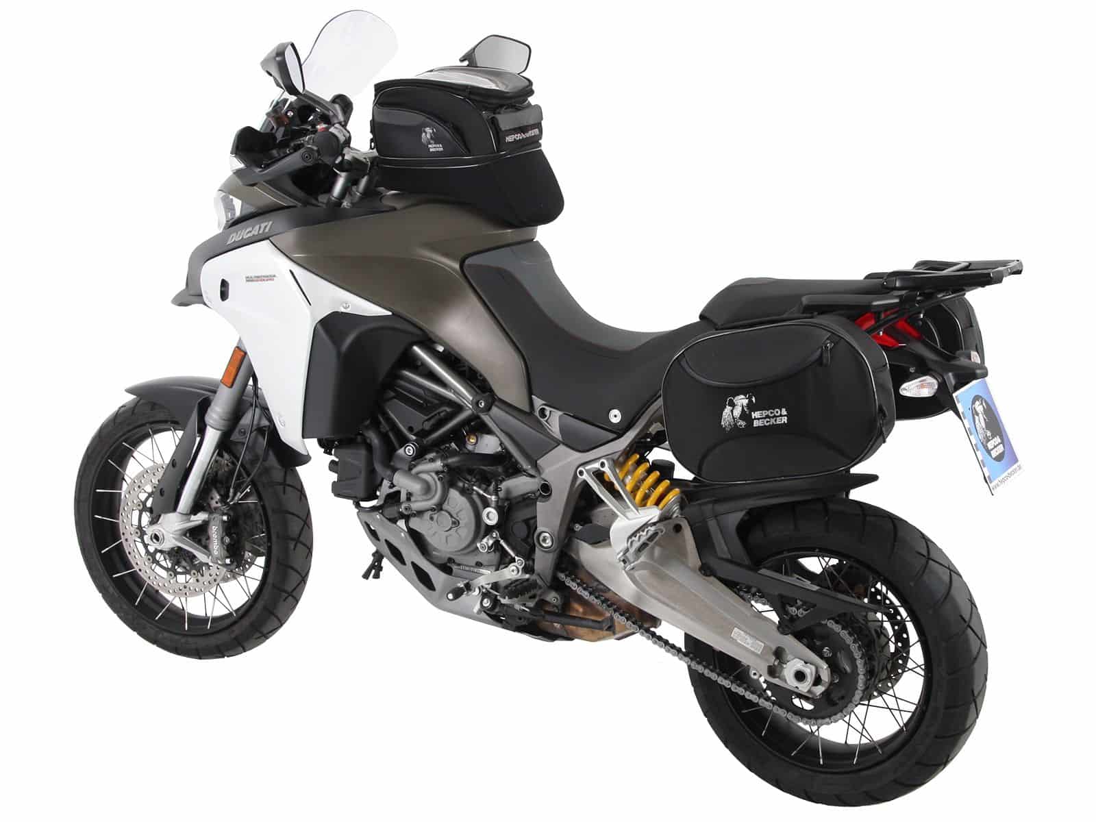 Anilla de depósito básica incl. unidad de bloqueo de la bolsa de depósito para Ducati Multistrada 1200 Enduro (16-18)