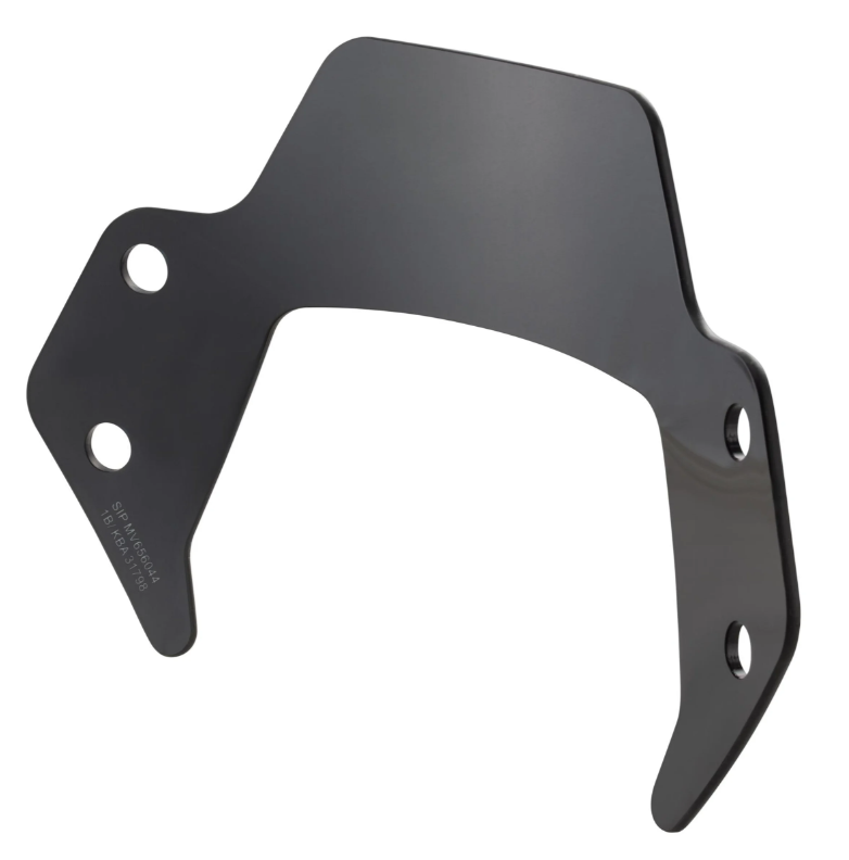 Parabrisas sin soporte negro tintado para Vespa Sprint 50-150cc 2T/4T