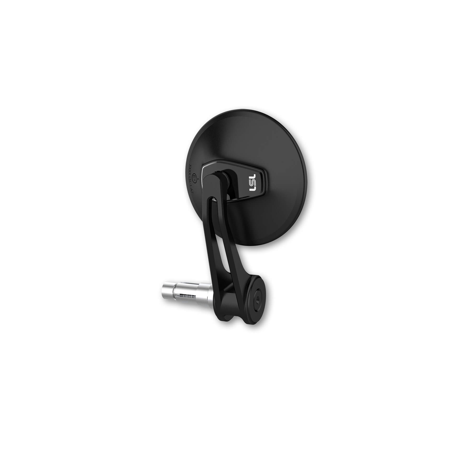 LSL Lenkerendenspiegel ERGONIA, Durchmesser 95 mm, schwarz, mit Straßenzulassung, ECE, für rechts un