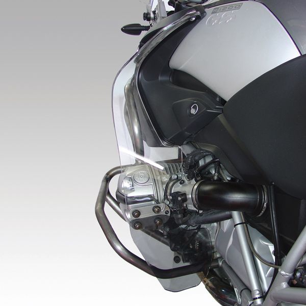 Kit protectores de pies + protectores de piernas para BMW R 1200 GS (04-07), humo claro