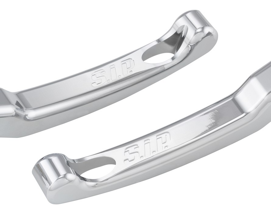 Juego de manetas de freno Sport Shorty para Vespa, derecha e izquierda, cromadas